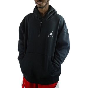 Jordan Jumpman Air Men’s Pullover Hoodie, Black, Toggle, Size Small, 80% Cotton